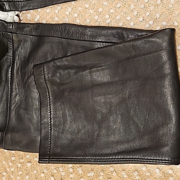 Vintage Neiman Marcus Leather Pants - Picture 13 of 16